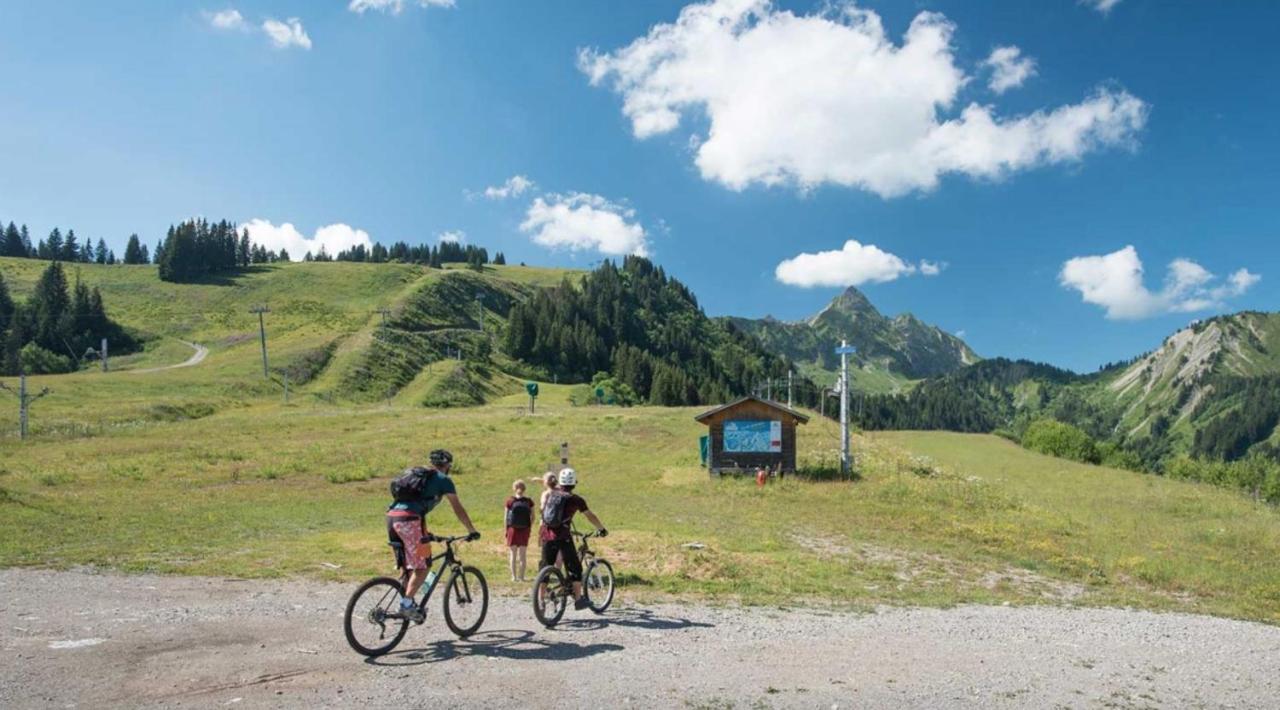 Relai S11 Grand Et Lumineux Studio Avec Coin Montagne 4-6 Pers, Wifi, 30M Des Pistes, Grand Balcon, Draps Non Compris Saint-Jean-dʼAulps Exterior foto